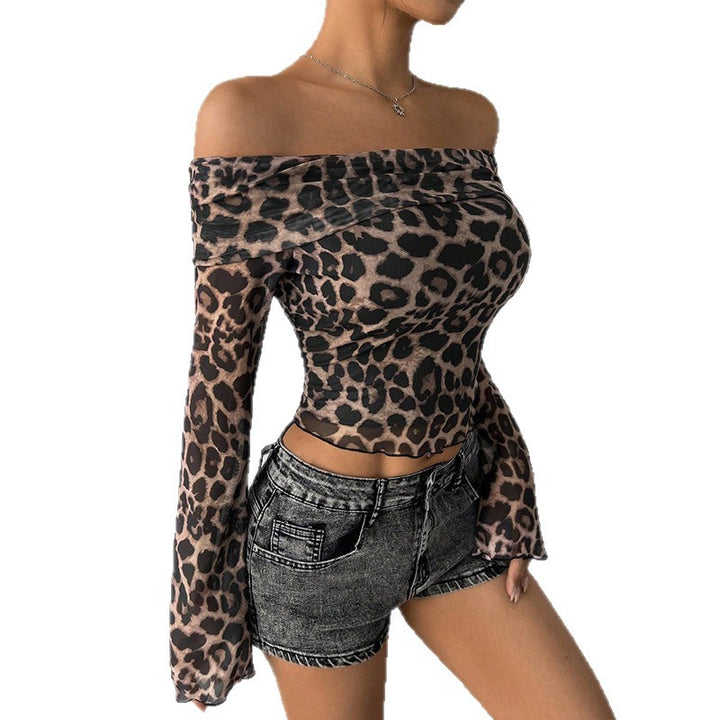 Women's Off-Shoulder Long-Sleeve Blouse Mune Fashion