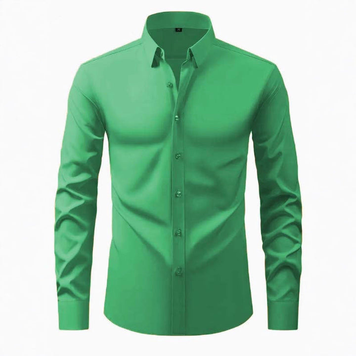 Men's long-sleeved shirt with innovative cut and modern design Mune Fashion