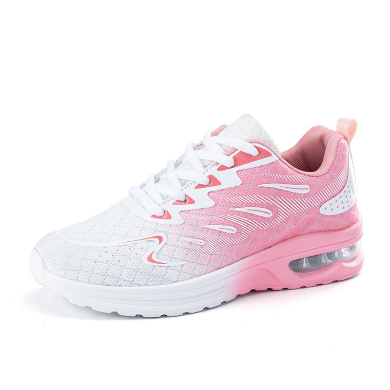 Women's nan performance-oriented fitness sneakers with visible air cushioning and seamless knit upper material Mune Fashion