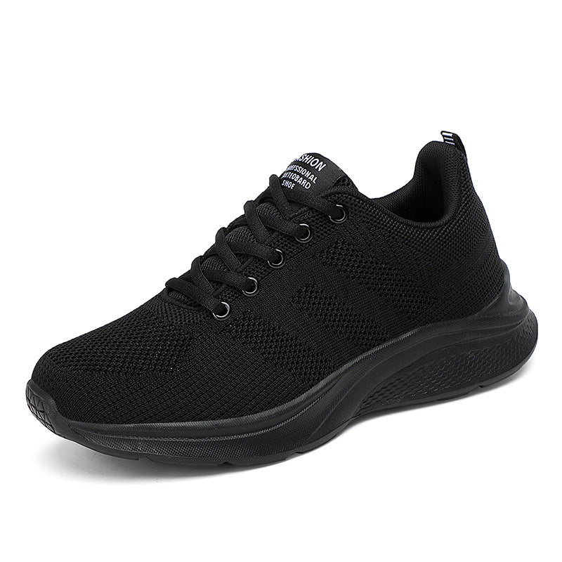 Women's lightweight knitted fitness sneakers with seamless upper material, adaptive EVA cushioning, and ergonomic heel padding Mune Fashion