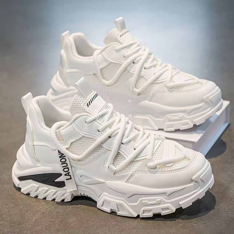 Women's Sporty Sneakers with Robust Profile and Breathable Upper Material Mune Fashion