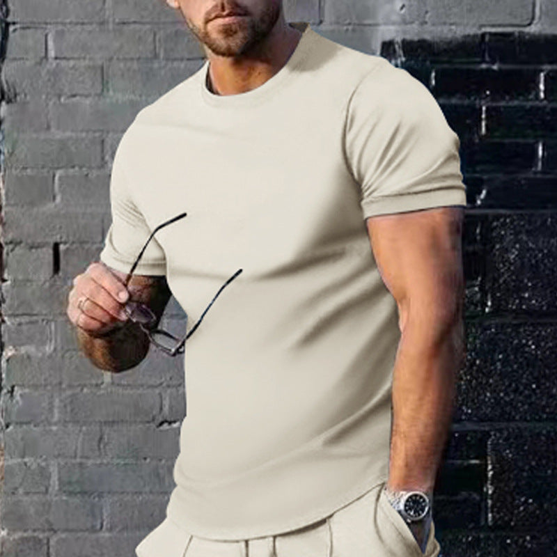 Men's Basic Round Neck T-Shirt