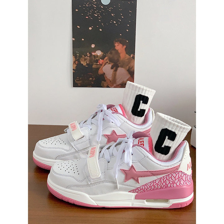Ladies sporty sneakers with breathable cushioning Mune Fashion