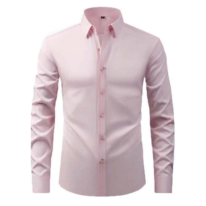 Men's long-sleeved shirt with innovative cut and modern design Mune Fashion