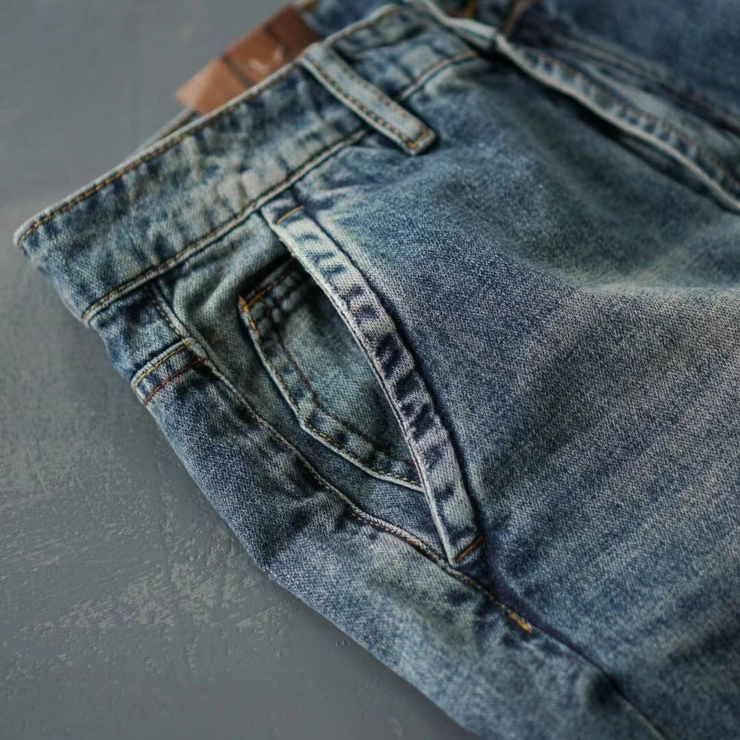 Men's Modern Relaxed Fit Jeans Mune Fashion