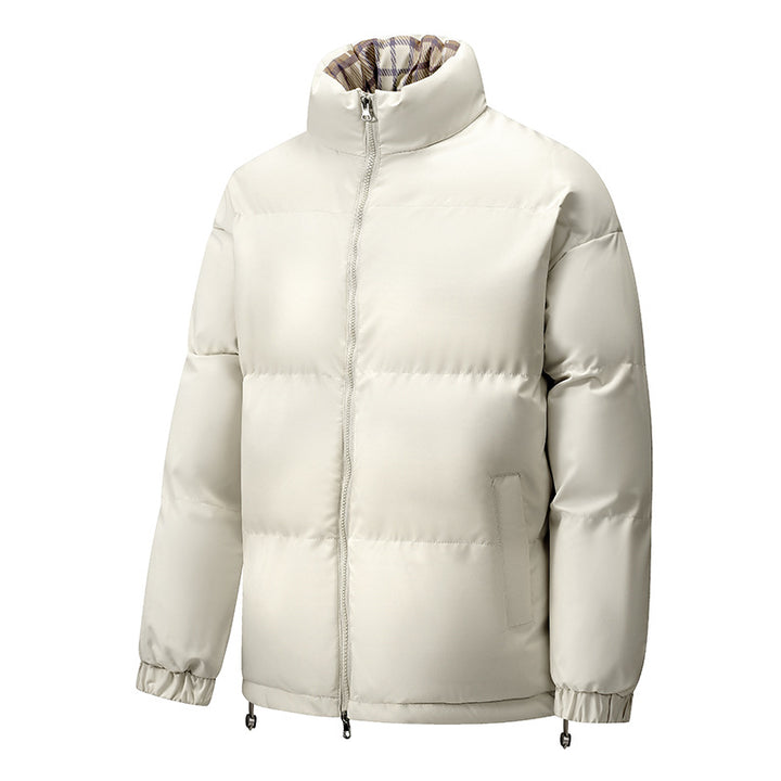 Women's Quilted Stand Collar Transitional Jacket with Thermal Padding & Adjustable Hem Mune Fashion