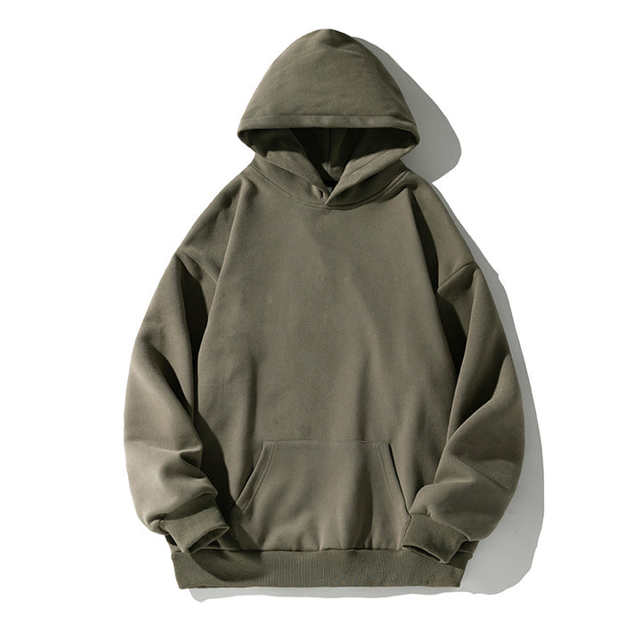 Unisex Boxy Hoodie with minimalist seam design, kangaroo pocket and extended back Mune Fashion