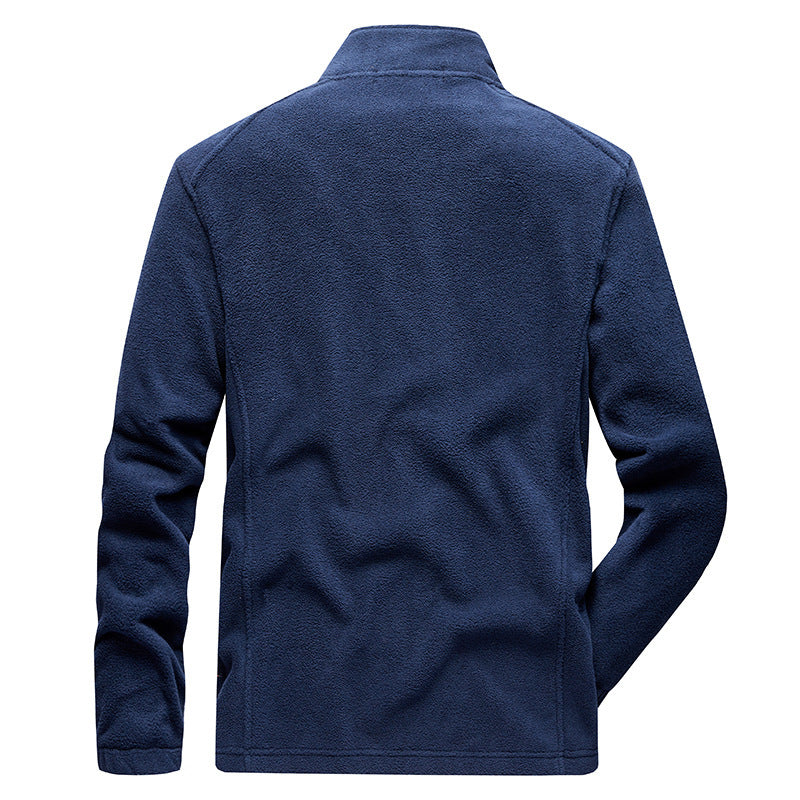 Men's Soft Fleece Jacket with Practical Pockets Mune Fashion
