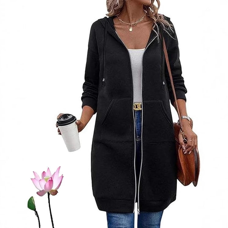 Women Casual Long Sleeve Hoodie Jacket