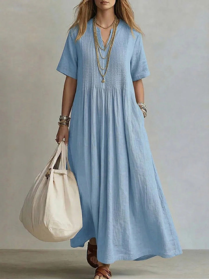 Ladies Long Summer Dress Mune Fashion
