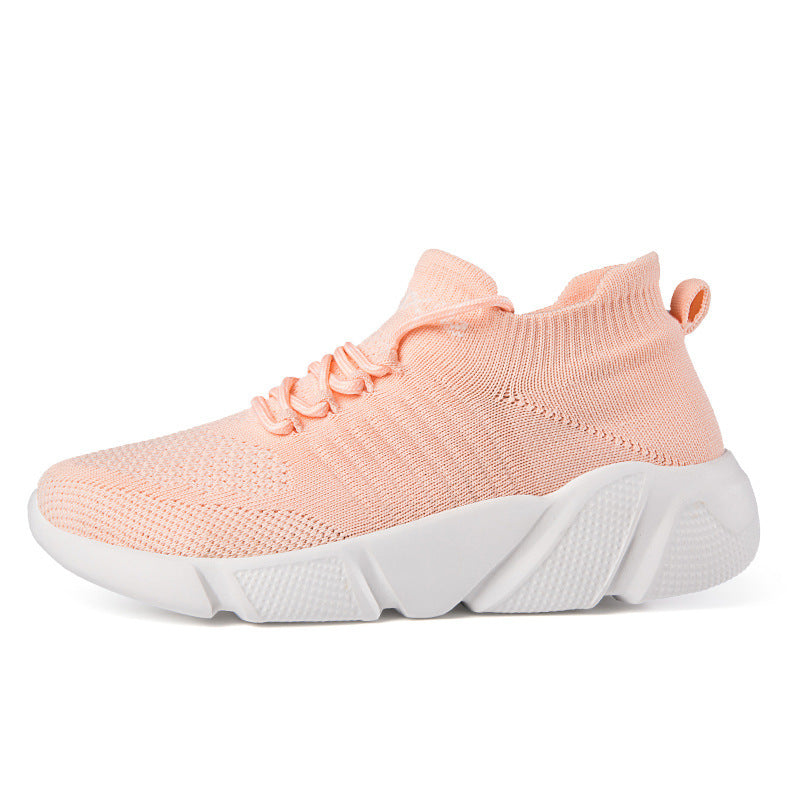 Men's sock-like knitted sneakers with seamless upper material and cushioned EVA platform sole Mune Fashion