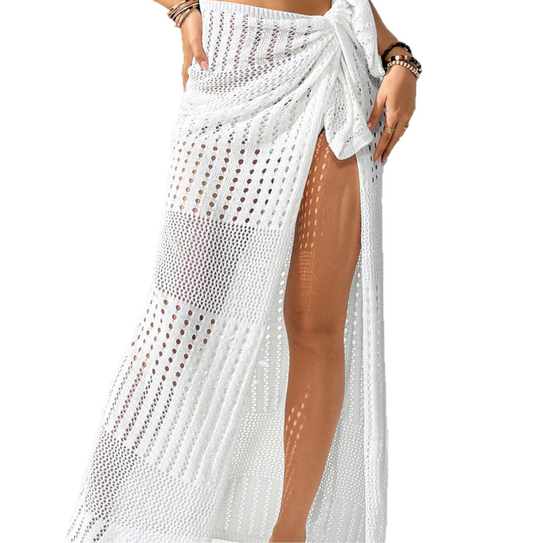 Women's Airy Crochet Beach Sarong Mune Fashion