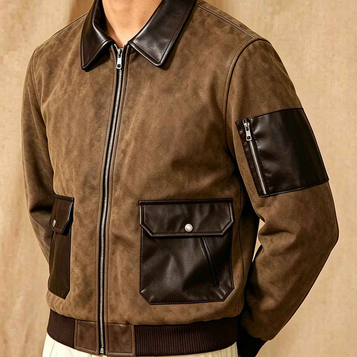 Men's Fashionable Chic Bomber Jacket Mune Fashion