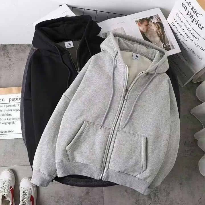 Unisex hoodie jacket with zipper Mune Fashion