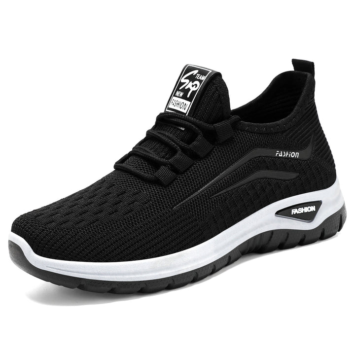 Women's lightweight breathable knitted sneakers with cushioning comfort sole Mune Fashion
