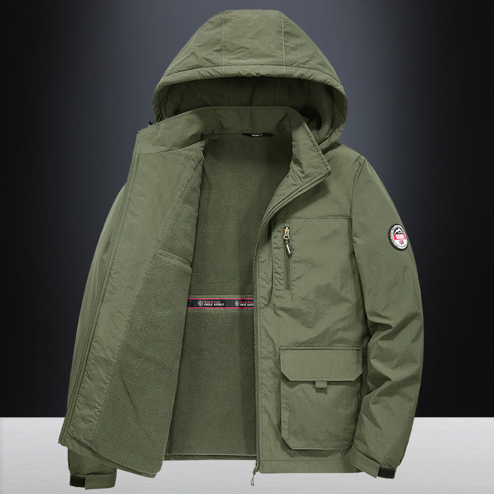 Men's Technical Transition Jacket with Fleece Lining Mune Fashion