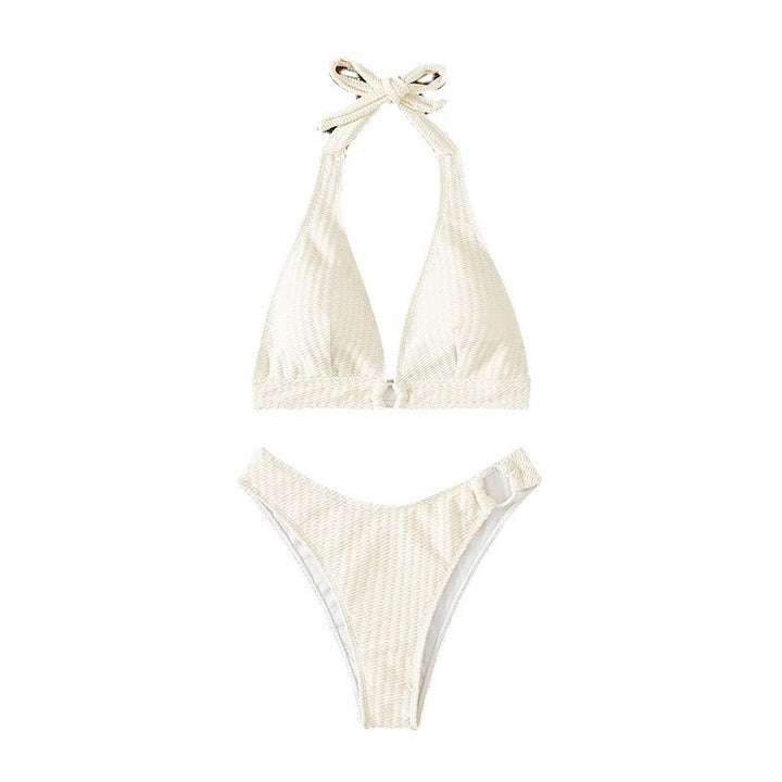 Women's Triangle Bikini with Elegant Ring Design Mune Fashion