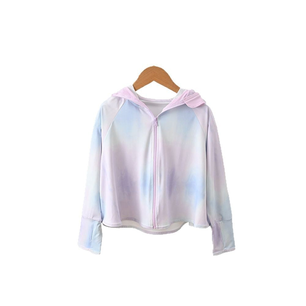 Girl's lightweight hoodie with cute animal motif Mune Fashion