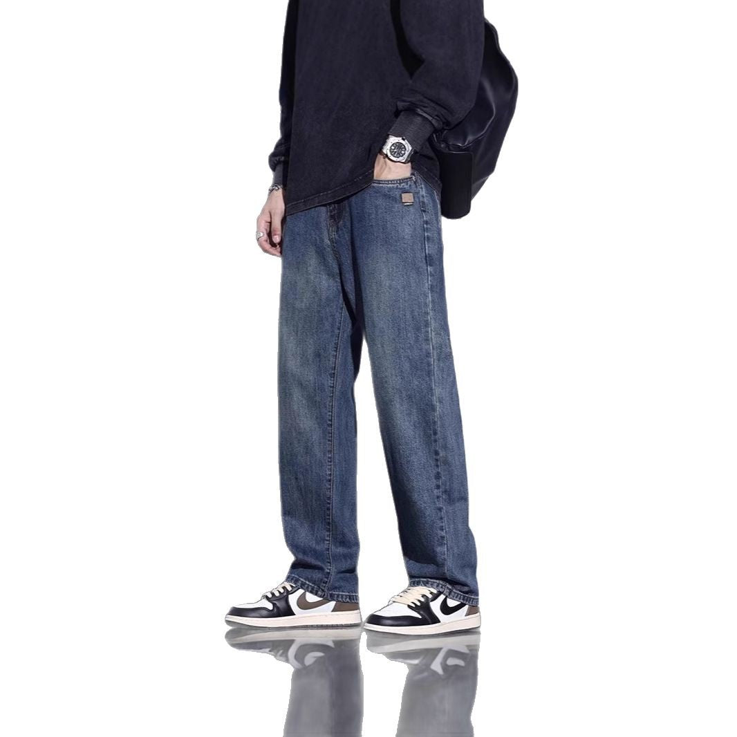 Men's Comfortable Loose-Fitting Jeans Mune Fashion