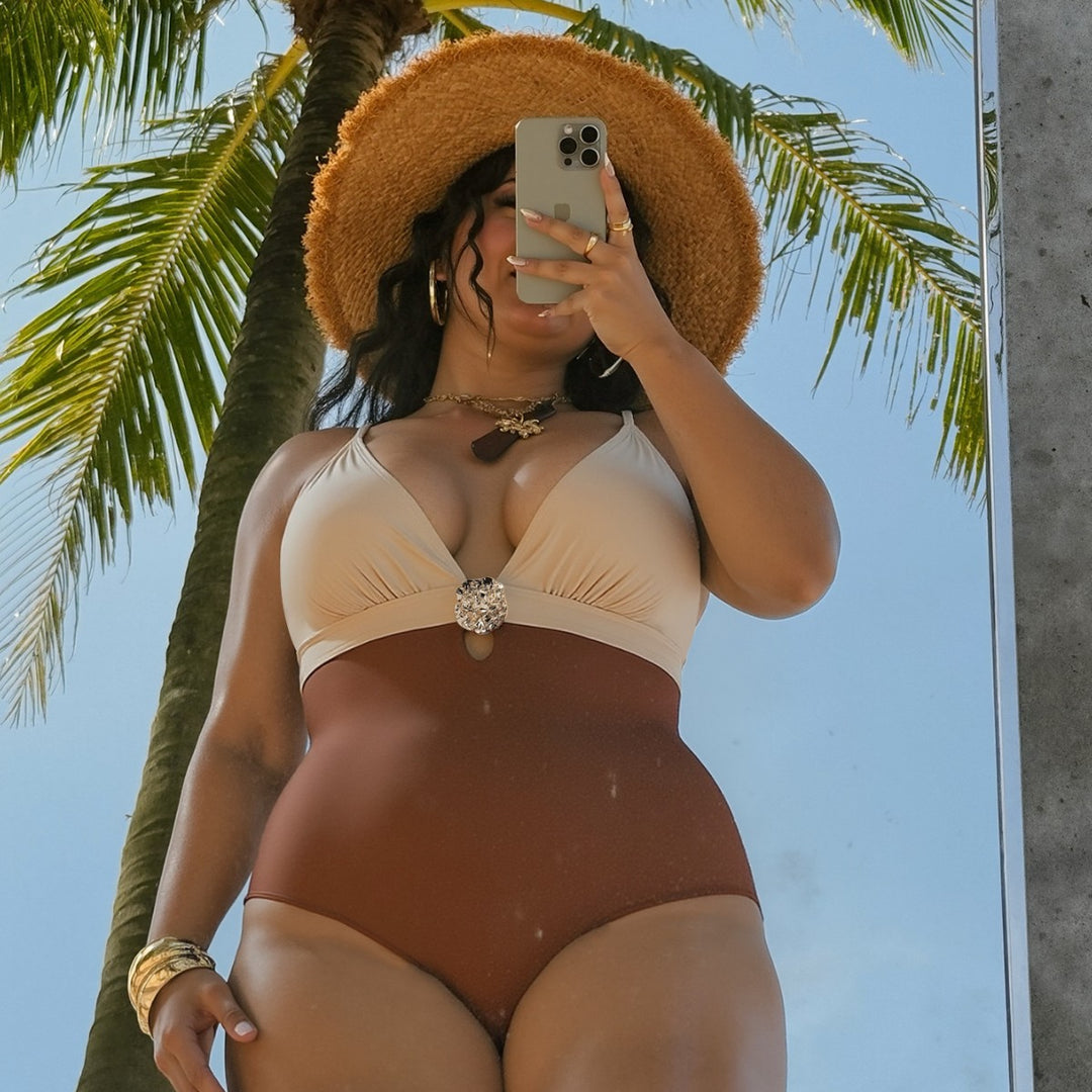 Women's One-Piece Swimsuit Mune Fashion