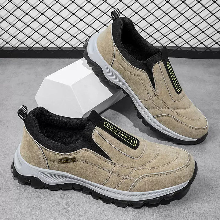 Women's Casual Slip-On Sneakers with Breathable Upper Material and Slip-Resistant Sole Mune Fashion