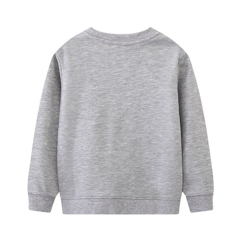 Boys sweatshirt with exciting construction site motifs Mune Fashion