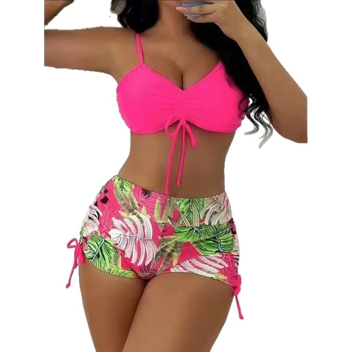 Women’s bikini set with adjustable top and high waist Mune Fashion