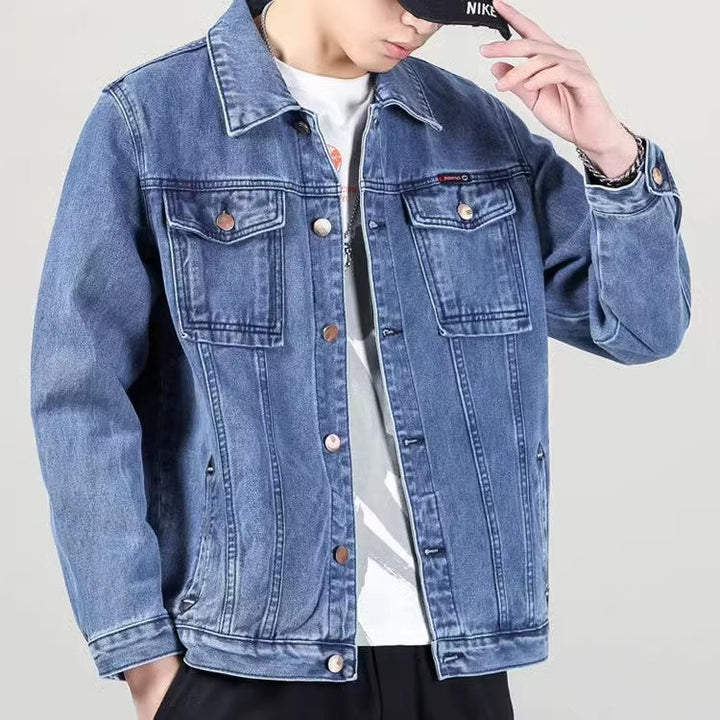 Men's Denim Jacket in Classic Design Mune Fashion