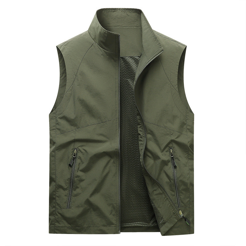 Women's Lightweight Outdoor Vest with Practical Pockets