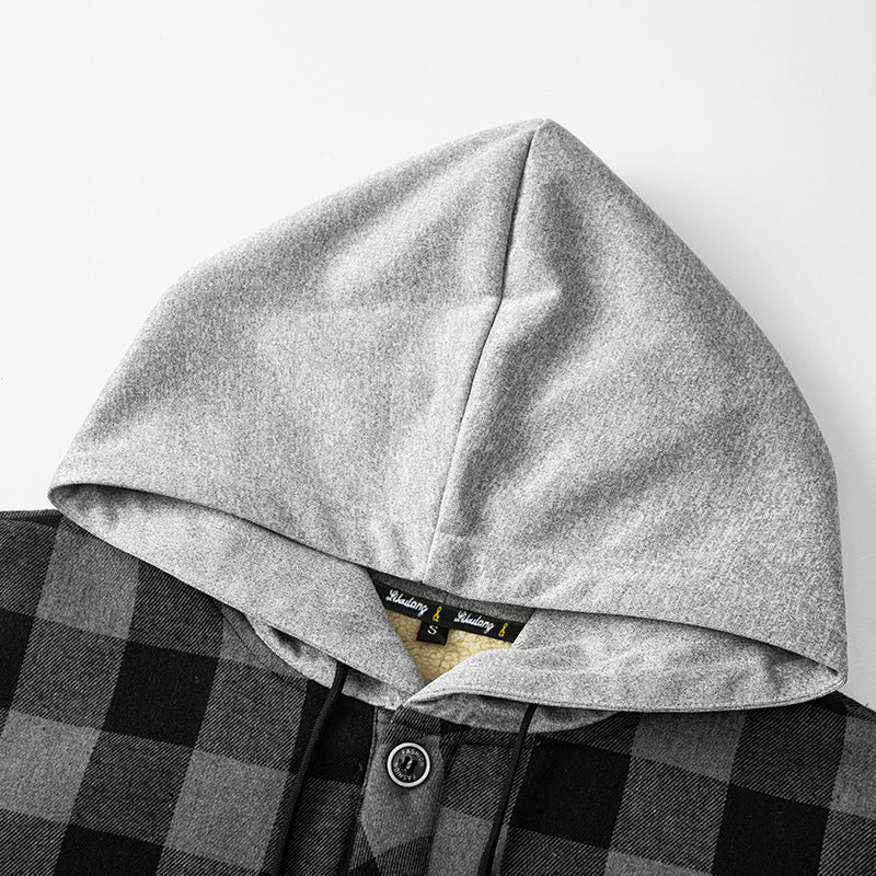 Men's Stylish Flannel Jacket with Fleece Lining Mune Fashion