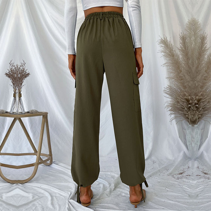 Women High Waisted Cargo Pants Mune Fashion