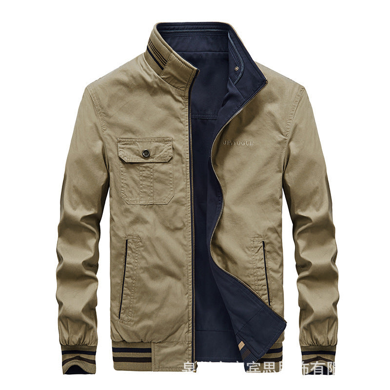 Men's casual jacket in sporty style Mune Fashion