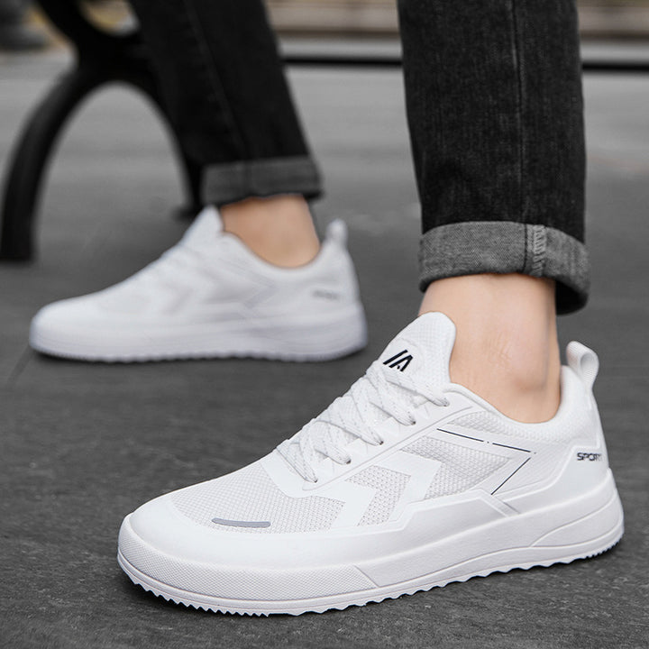 Unisex nan urban breathable mesh sneakers with serrated grippy outsole and padded entry Mune Fashion