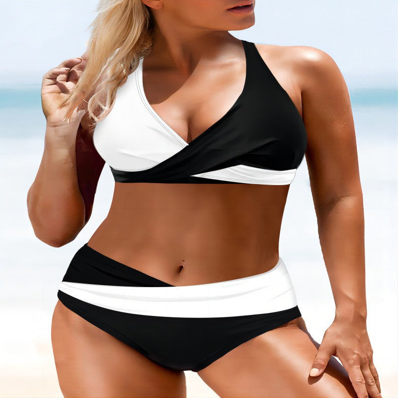 Women's bikini set with innovative wrap design and figure-hugging cut Mune Fashion