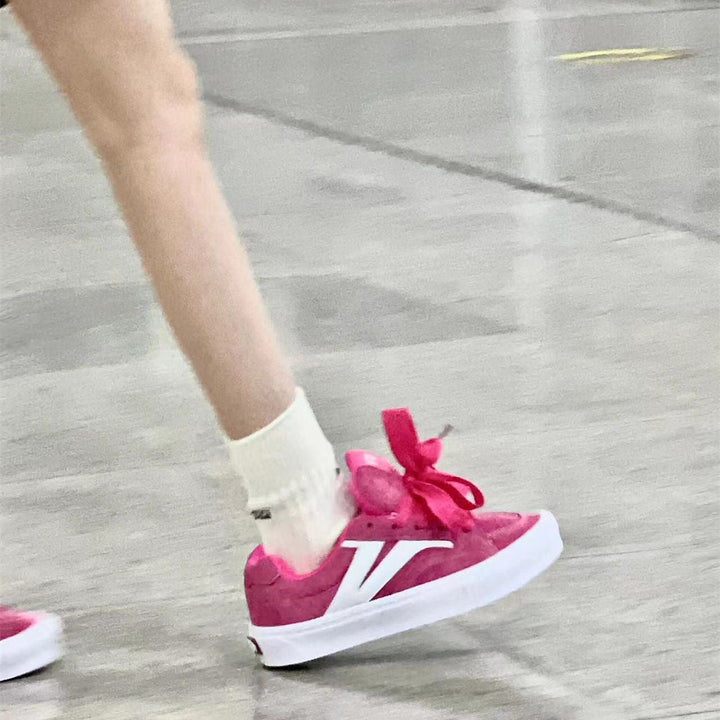 Women Sneakers with decorative bows and comfortable sole Mune Fashion