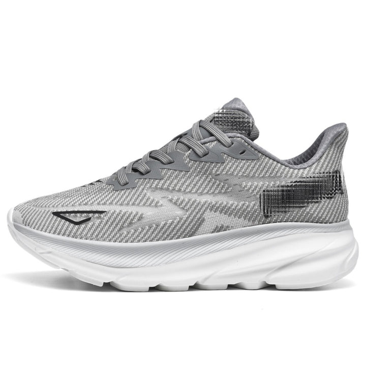 Unisex lightweight street training shoes with woven performance upper and cushioned dual-layer midsole Mune Fashion