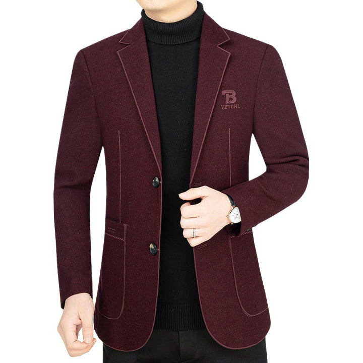 Men's Slim-Fit Blazer made of lightweight blended fabric Mune Fashion with texture Mune Fashion