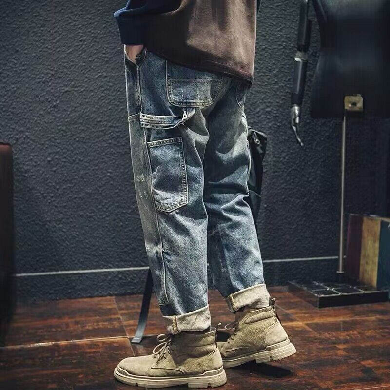 Men's Casual Jeans with Modern Accents Mune Fashion