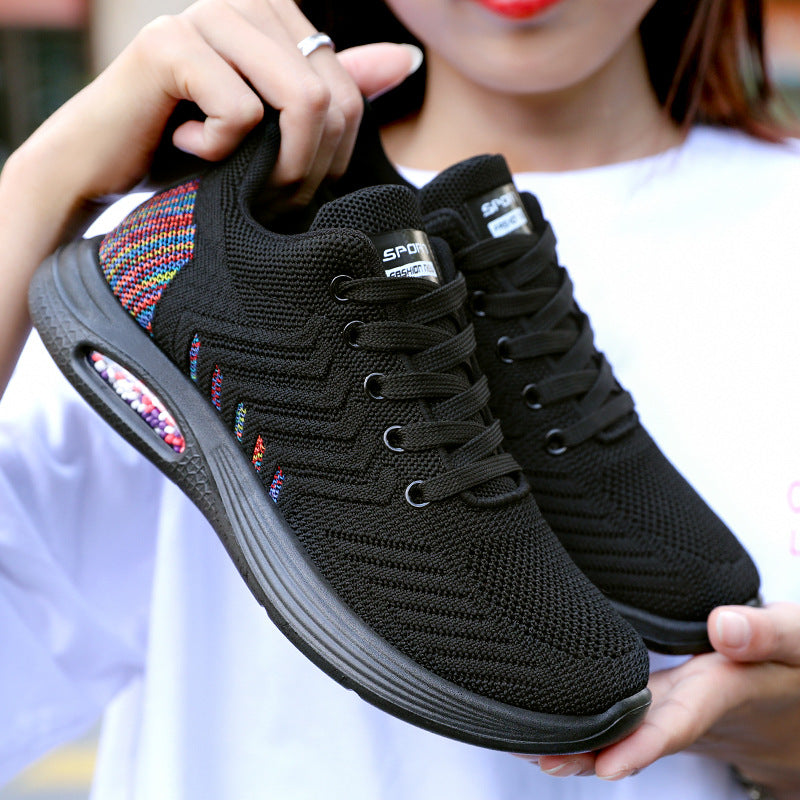 Ladies sporty sneakers with breathable mesh structure and cushioning technology Mune Fashion