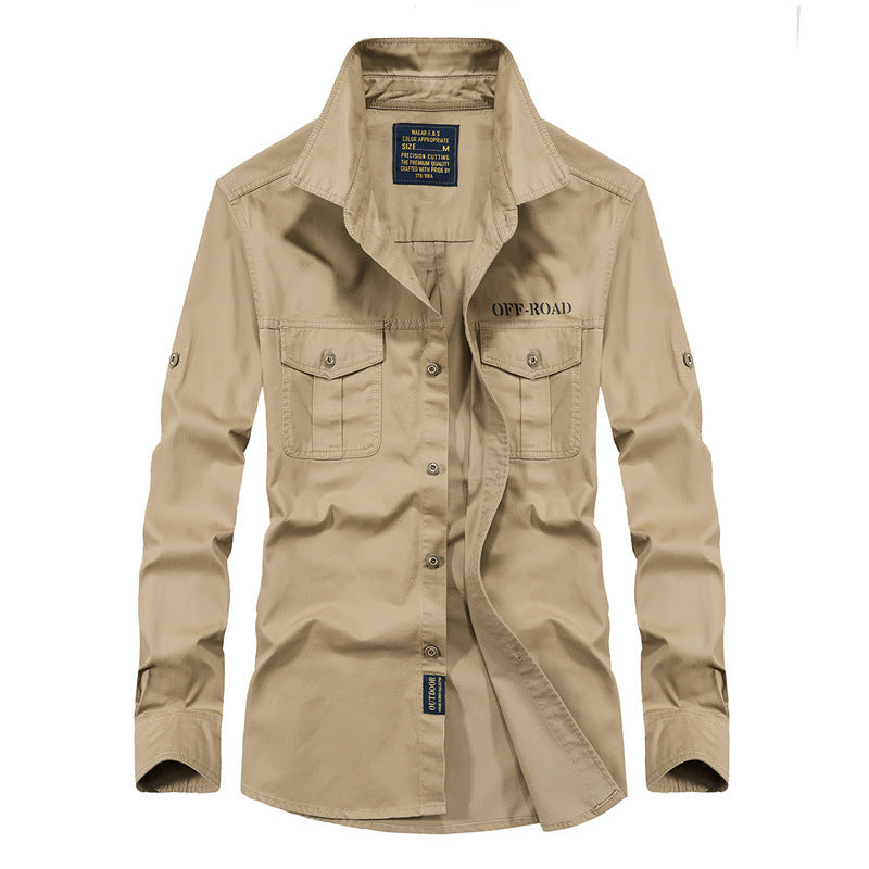 Men's Multifunctional Leisure Shirt Jacket Mune Fashion
