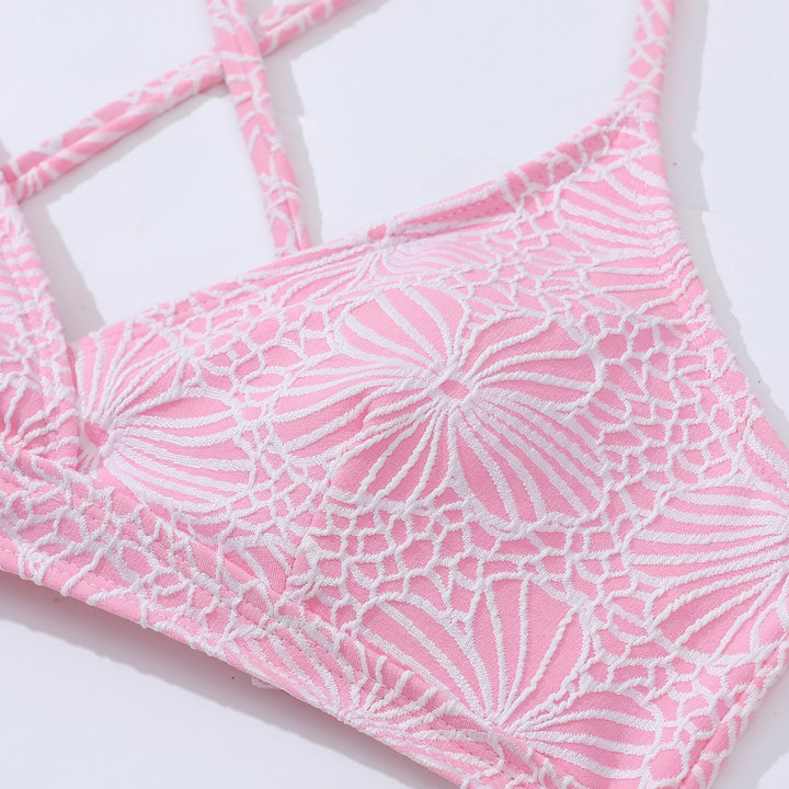 Ladies bikini set with floral design and comfortable fit Mune Fashion