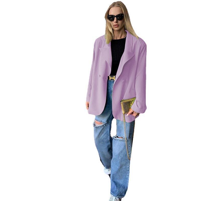 [Women] Light oversized beach blazer as a casual cover-up with draped lapels Mune Fashion