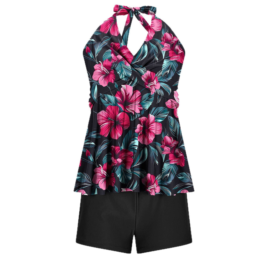 Women's Elegant Swimsuit with Wrap Design Mune Fashion