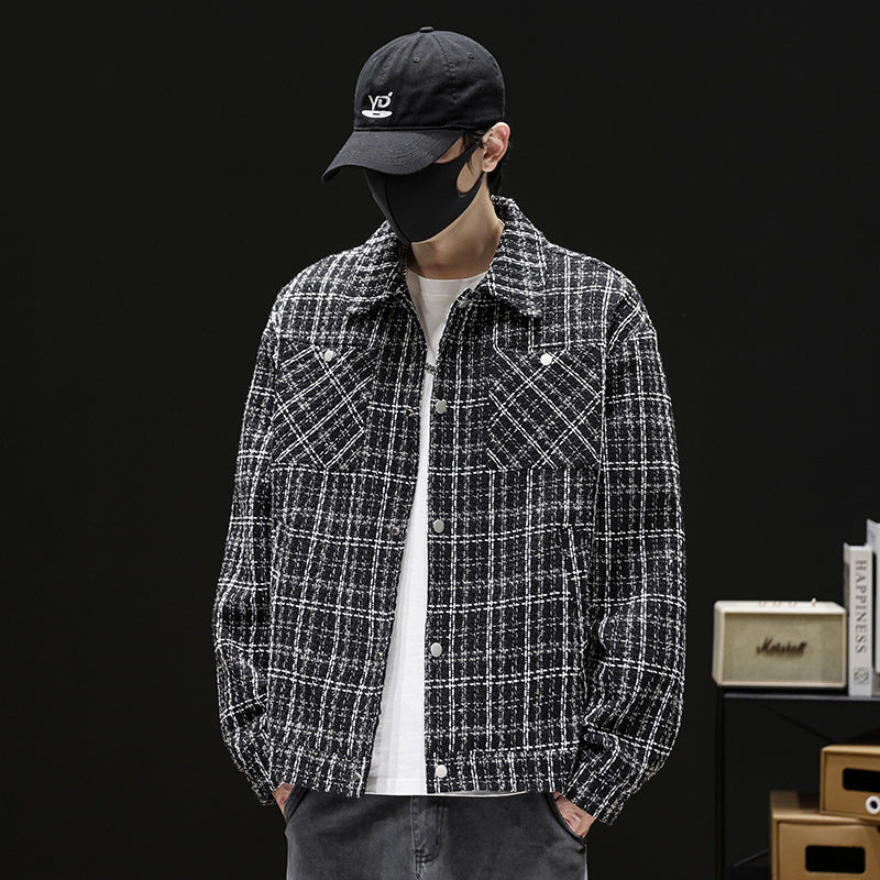 Men's Checked Utility Jacket