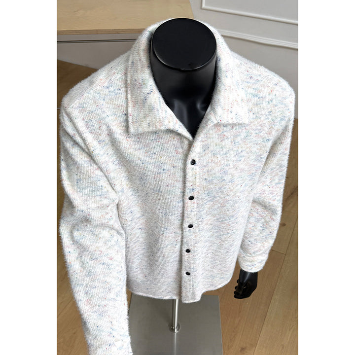 Women's Stylish Cardigan with Colorful Pattern Mune Fashion