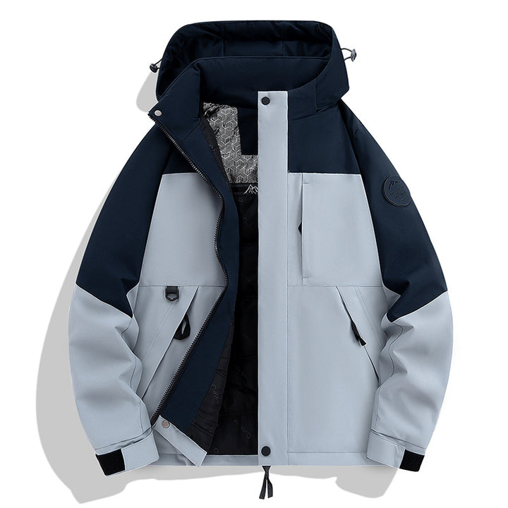 Men's Waterproof and Breathable Softshell Outdoor Jacket Mune Fashion
