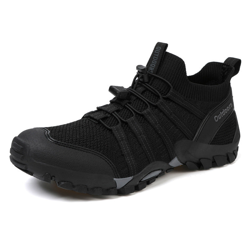 Unisex high-top functional sneakers with protective cap, quick lace closure and profiled rubber sole Mune Fashion