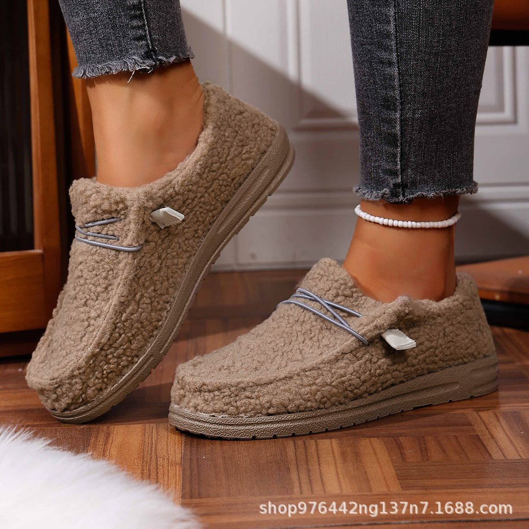 Women's Padded Teddy Fleece Slippers with Cushioned Comfort Footbed and Non-Slip Rubber Sole Mune Fashion