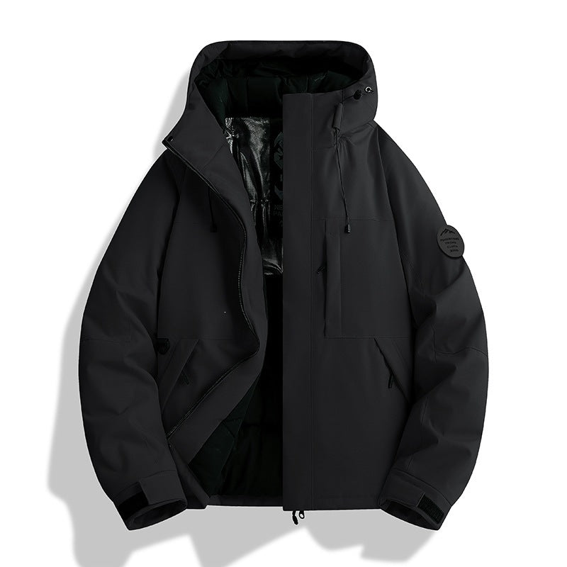 Women's Padded Winter Jacket with Hood, Water Repellent and Windproof Mune Fashion