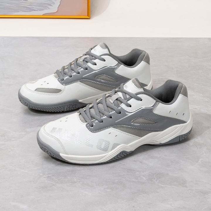 Unisex nan lightweight breathable indoor tennis shoes with shock-absorbing rubber sole Mune Fashion